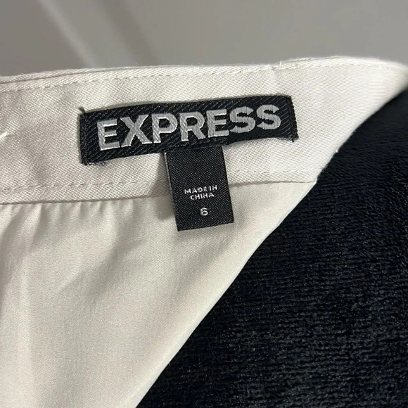 Express pencil skirt size 6 beige - Picture 6 of 8